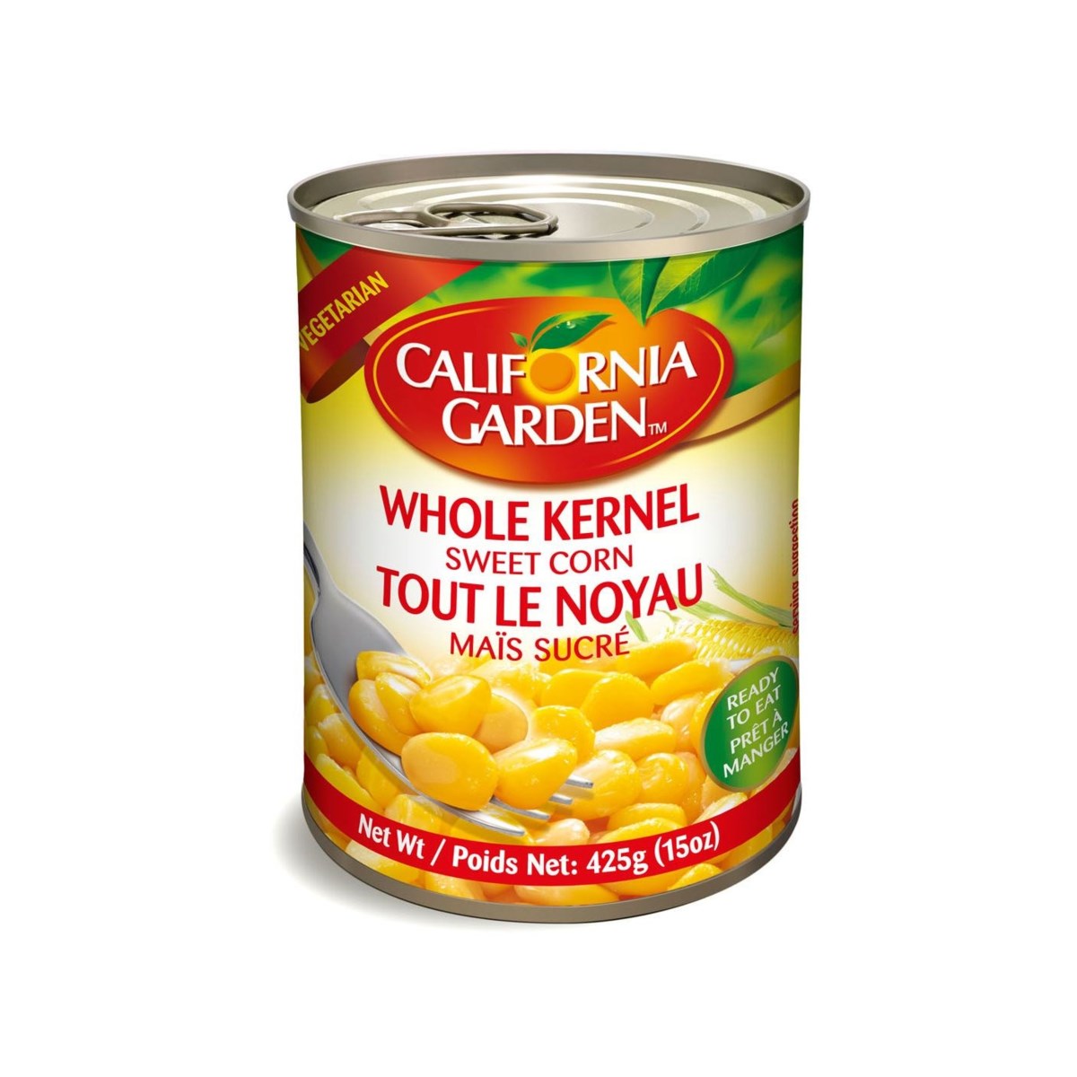 Whole Kernel Sweet Corn "California Garden" 400g x